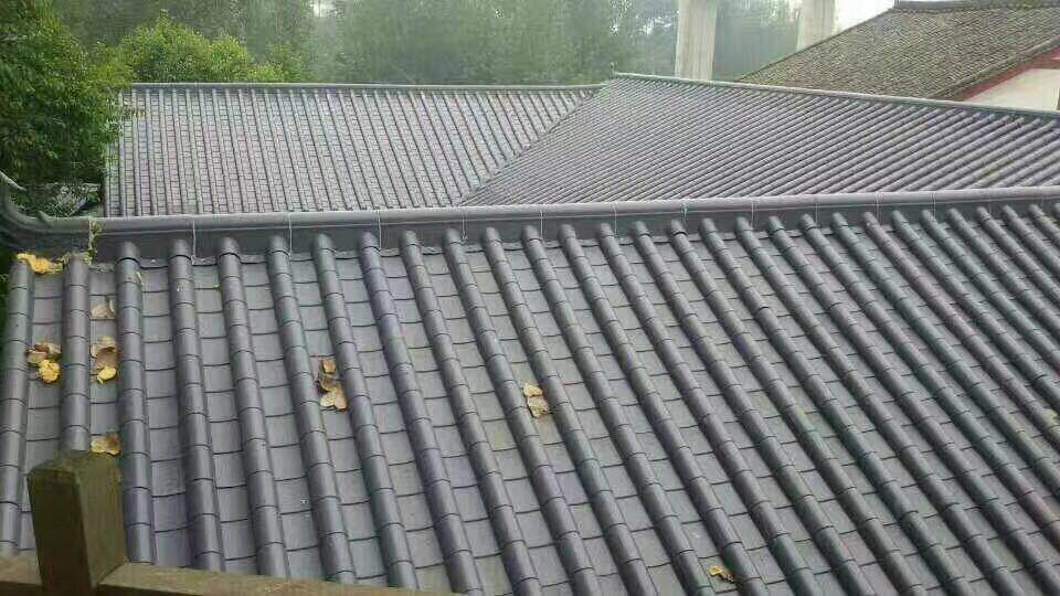 樹(shù)脂瓦工程案例